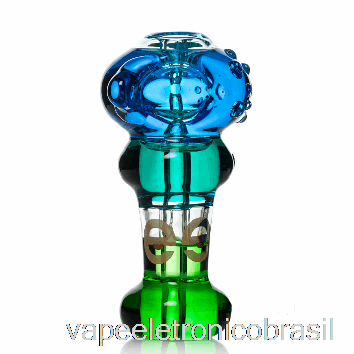 Vape Vaporesso Cheech Vidro Triplo Colher Congelável Tubo De Mão Azul / Azul-petróleo / Verde